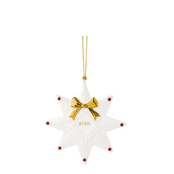 Villeroy & Boch Christmas Classics Ornament Stern 2026