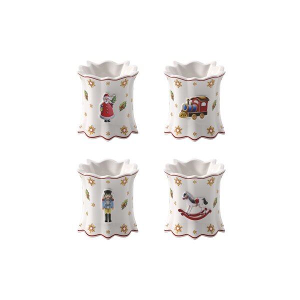 Villeroy & Boch Toys Delight Serviettenringe 4-teilig