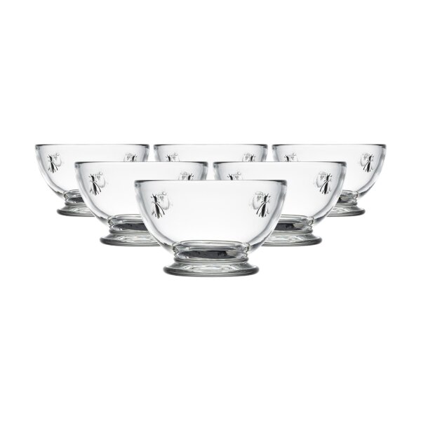 La Rochère Biene Abeille Mini-Schale ø 10,5 cm 6er Set