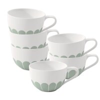 Villeroy & Boch Fleur Couleur Cappuccinotasse 300 ml 6er Set - Vert