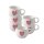 like. by Villeroy & Boch With Love Espressotasse 60 ml 6er Set