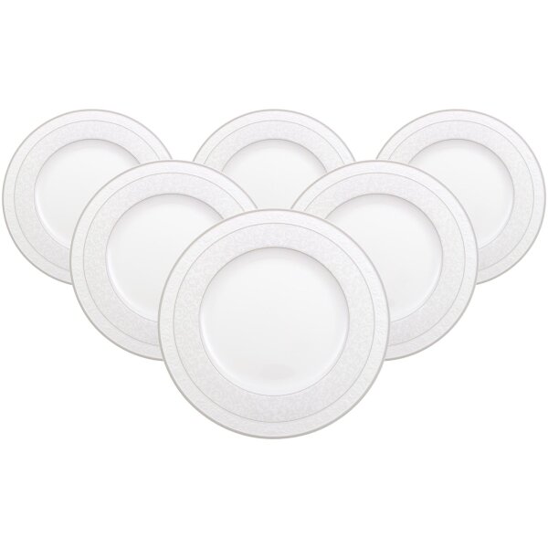 Villeroy & Boch Gray Pearl Speiseteller ø 27,5 cm 6er Set