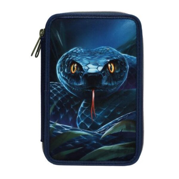 Adventure World 2-Fach Federtasche Schlange