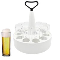 Kölschkranz-Set mit 11x Gläser mit Name,...