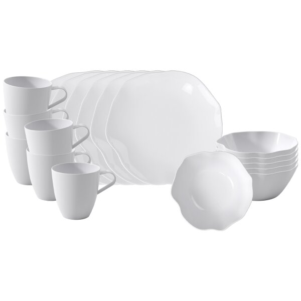 Villeroy & Boch Pura Frühstücks-Set 18-teilig
