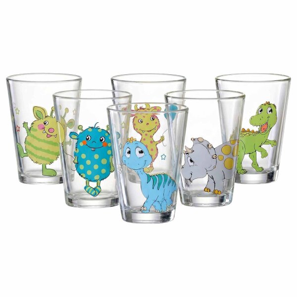 Ritzenhoff & Breker Dino und Monsterchen Kinderbecher-Set 6-teilig