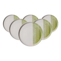 Ritzenhoff & Breker Trio Frühstücksteller ø 19,5 cm 6er Set - Grün