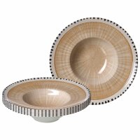 Ritzenhoff & Breker Natura Gourmetteller ø 28 cm 6er Set - Creme