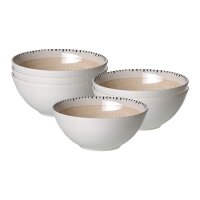 Ritzenhoff & Breker Natura Müslischale ø 16,5 cm 6er Set - Creme
