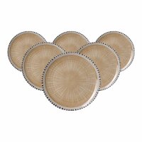 Ritzenhoff & Breker Natura Speiseteller ø 26 cm 6er Set - Creme