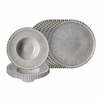 Ritzenhoff & Breker Natura Pizza- und Pasta-Set 12-teilig - Grau