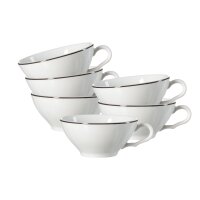 Ritzenhoff & Breker Ostfriese Teetasse 100 ml 6er Set - Grau