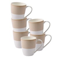 Ritzenhoff & Breker Geo Henkelbecher 350 ml 6er Set