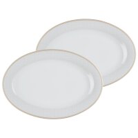 Ritzenhoff & Breker Geo Servierplatte oval 32 x 21 cm...