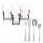Personalisiertes Set Hoftiere 3x Kinderbecher inkl. 4-tlg. Kinderbesteck
