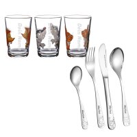 Personalisiertes Ritzenhoff & Breker Set Waldtiere 3x...