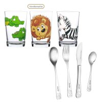 Personalisiertes Ritzenhoff & Breker Set Happy Zoo 3x...