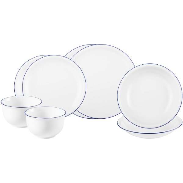 Seltmann Weiden Compact Blaurand Einsteiger-Set 8-teilig
