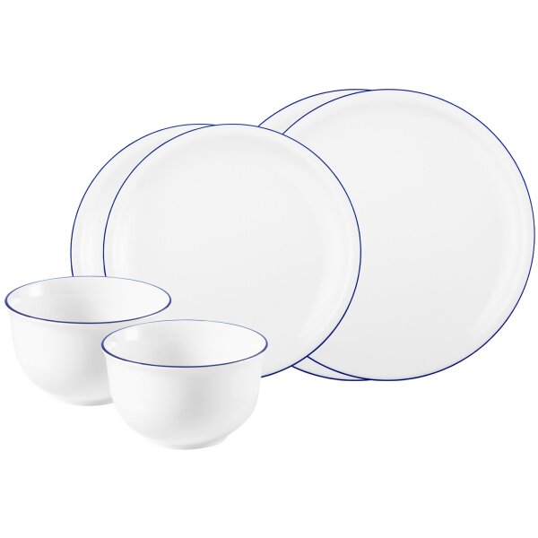 Seltmann Weiden Compact Blaurand Basic-Set 6-teilig