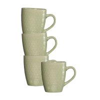 Ritzenhoff & Breker Floris Henkelbecher 350 ml 4er Set - Grün