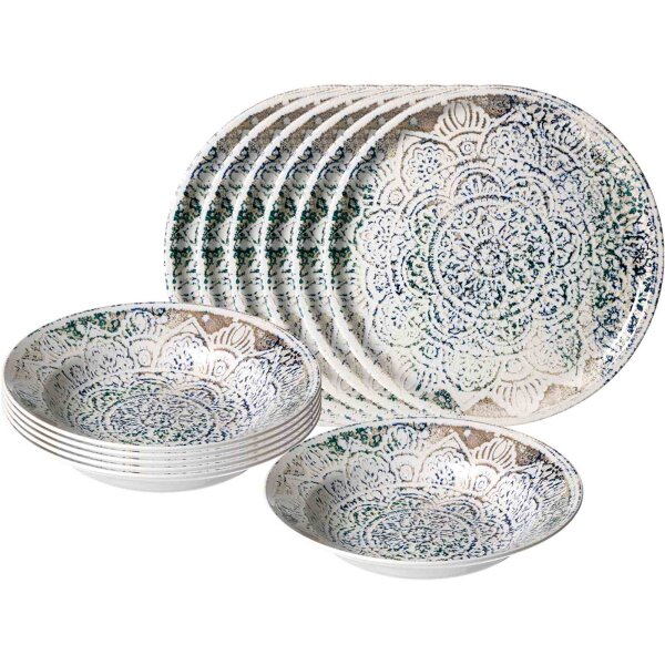 Ritzenhoff & Breker Luigi Pizza- & Pasta-Set 12-teilig