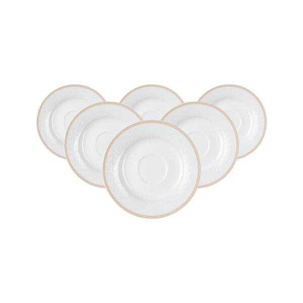 Ritzenhoff & Breker Geo Kaffeeuntertasse ø 15,5 cm 6er Set