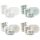 Seltmann Weiden Sento Home Milchkaffeetasse mit Untertasse 350 ml 6er Set - Variante