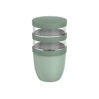 Mepal Ellipse Lunchpot 500 ml + 2x 200 ml - Nordic Sage