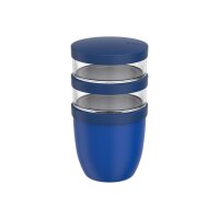 Mepal Ellipse Lunchpot 500 ml + 2x 200 ml - Vivid Blue