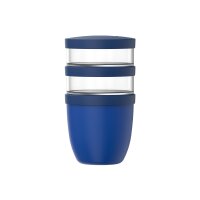 Mepal Ellipse Lunchpot 500 ml + 2x 200 ml - Vivid Blue