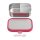 Mepal CAMPUS Edelstahl-Brotdose mit Gabel - Cool Pink