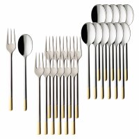 Villeroy & Boch Ella teilvergoldet Kaffeebesteck...