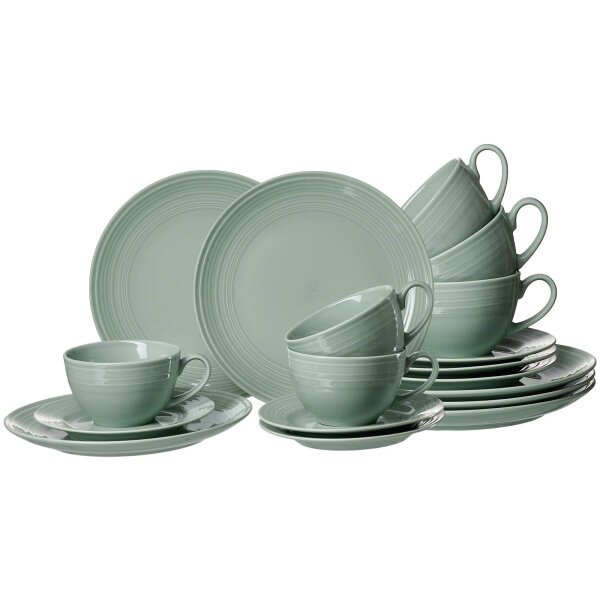 Ritzenhoff & Breker Levi Kaffeeservice 18-teilig - Grün
