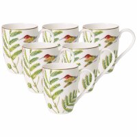Villeroy & Boch Amazonia Henkelbecher 300 ml 6er Set