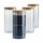 Ritzenhoff & Breker Linea Vorratsglas 1,3 l 4er Set