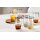 Ritzenhoff & Breker Natura Trinkglas 400 ml 6er Set - Braun