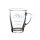 Glasbecher Kaffeebecher 300 ml  - Prinzenmütze 1 Stück
