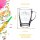 Glasbecher Kaffeebecher 300 ml  - Prinzenmütze 30 Stück