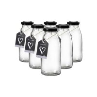 Ritzenhoff & Breker Mara Milchflasche 250 ml 6er Set