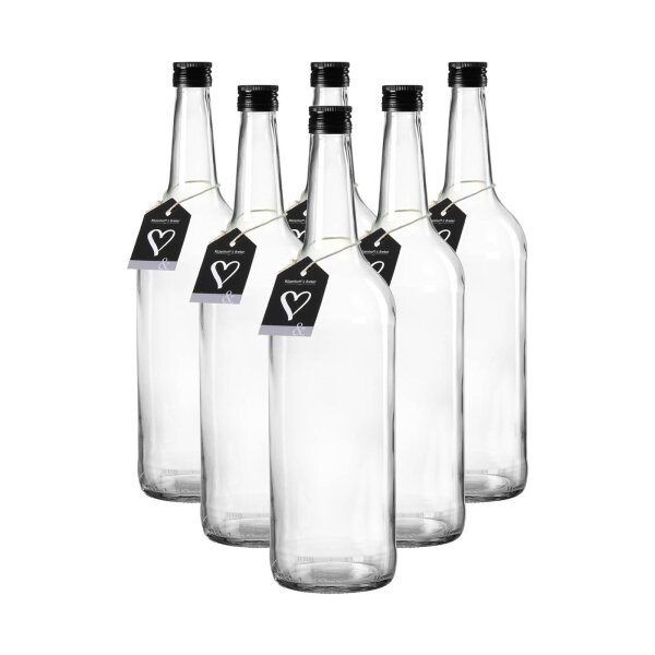 Ritzenhoff & Breker Mara Flasche 1 l 6er Set