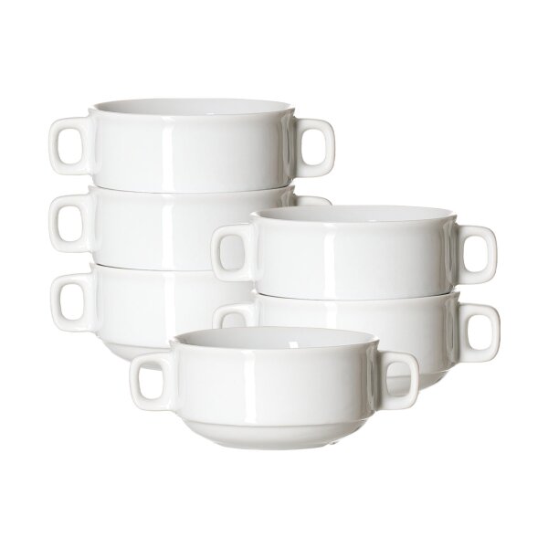 Ritzenhoff & Breker Bianco Suppentasse 245 ml 6er Set