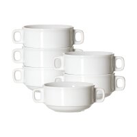 Ritzenhoff & Breker Bianco Suppentasse 245 ml 6er Set