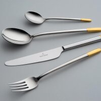 Villeroy & Boch Ella teilvergoldet Tafelbesteck...