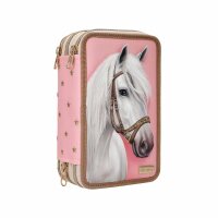 Miss Melody 3-Fach Federtasche CLASSIC inkl. Stifte