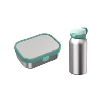 Mepal CAMPUS Edelstahl-Lunchset 2-teilig - Cool Mint