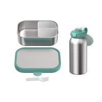 Mepal CAMPUS Edelstahl-Lunchset 2-teilig - Cool Mint