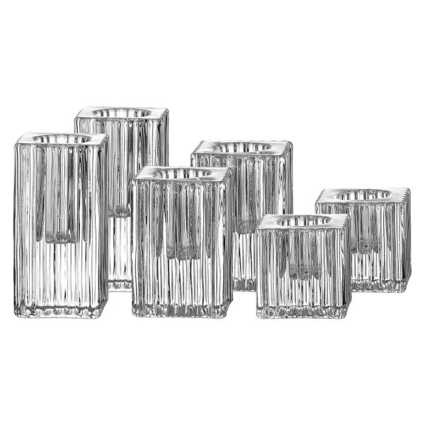 Ritzenhoff & Breker Candela Kerzenhalter-Set 6-teilig Relief