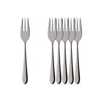 Villeroy & Boch Oscar Kuchengabel 6er Set