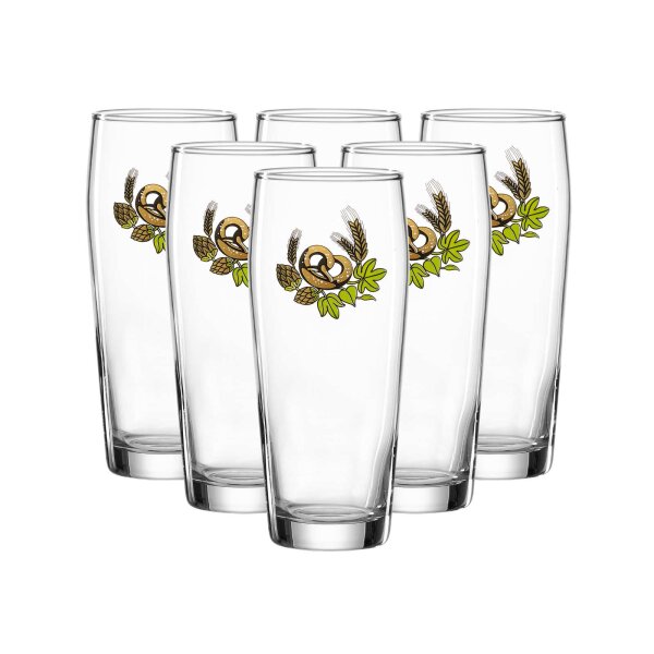 Ritzenhoff & Breker JUPP Bierglas 0,5 l 6er Set
