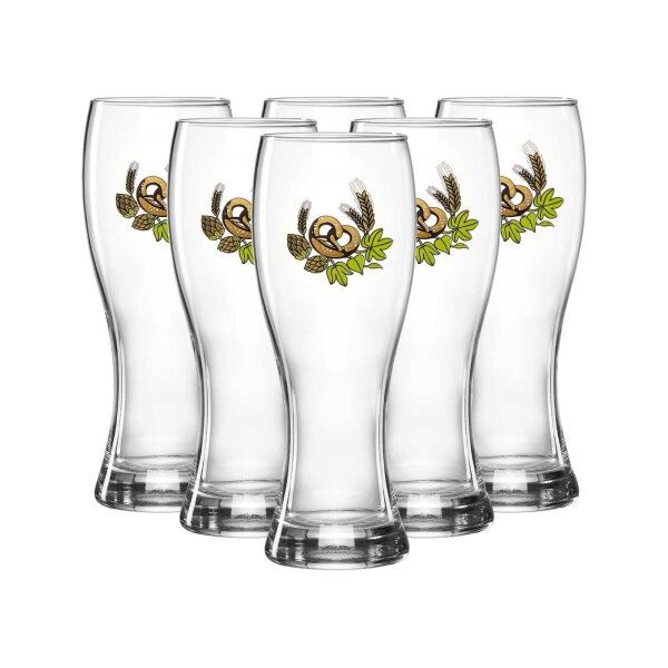 Ritzenhoff & Breker JUPP Weizenbierglas 0,5 l 6er Set